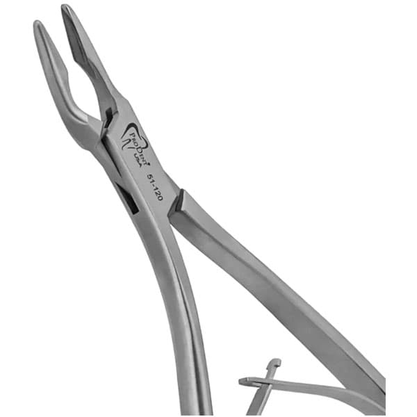 ProDent USA 6" Double-Bend Rongeur with Curved Beak, Double-Spring Mechanism, Tempered Stainless Steel - Curved 6" Double-Bend Rongeur - Image 1