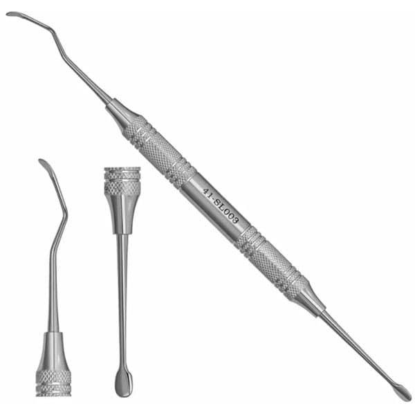 ProDent USA Simion Sinus Lift Instrument, Hollow Handle #H5, Single-ended, 3mm Flat Rounded End - ProDent USA Simion Sinus Lift Instrument with Hollow Handle #H5, Single-ended - Image 1