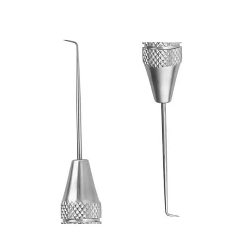 ProDent USA #1 Explorer with Miniature Tips, Double-Ended, Hollow Ergonometric Handle, 1/Pk - ProDent USA #1 Explorer w/Miniature Tips - Double-Ended - Image 1