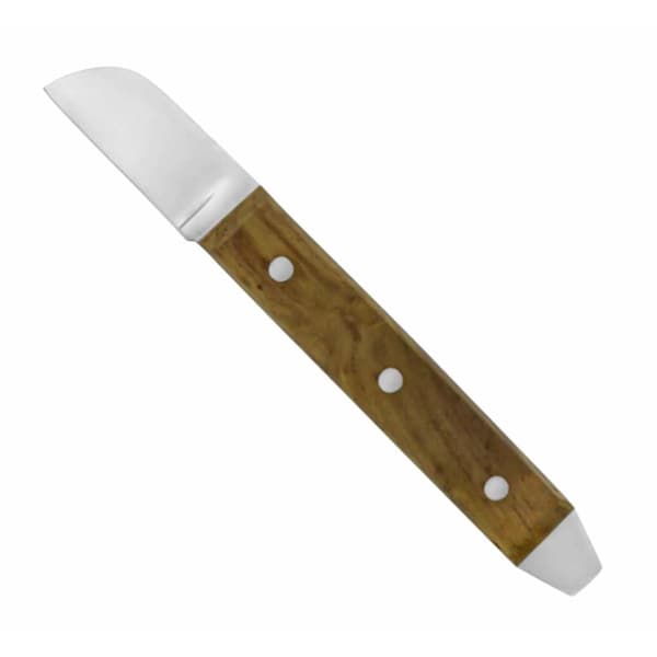 ProDent USA #12 Sharp Edged Plaster Knife, Stainless Steel Blade, Wooden Handle, 1/Pk - ProDent USA #12 Sharp Edged Plaster Knife 1/Pk. Stainless steel blade and flat - Image 1