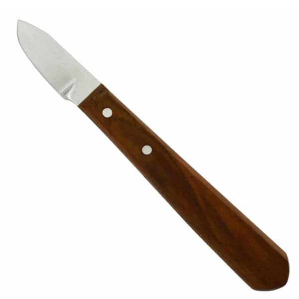 ProDent USA #6R Sharp Edged Plaster Knife, Stainless Steel Blade, Wooden Handle, 1/Pk - ProDent USA #6R Sharp Edged Plaster Knife 1/Pk. Stainless steel - Image 1