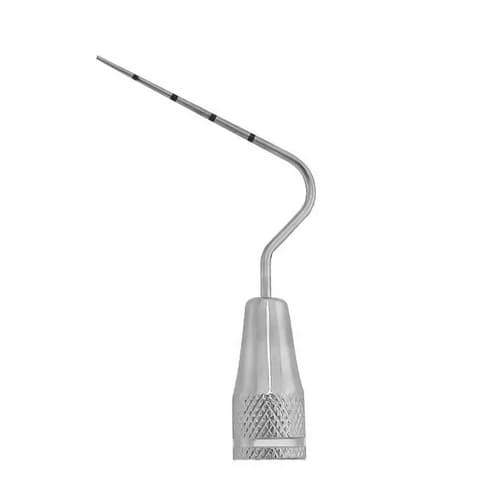 ProDent USA #8 Anterior Root Canal Plugger, Single-Ended, Hollow Ergonometric Handle, 0.40mm Diameter, 29mm Length, 1/Pk - ProDent USA #8 Anterior Root Canal Plugger w/Ergonometric Handle, Single-ended. - Image 1