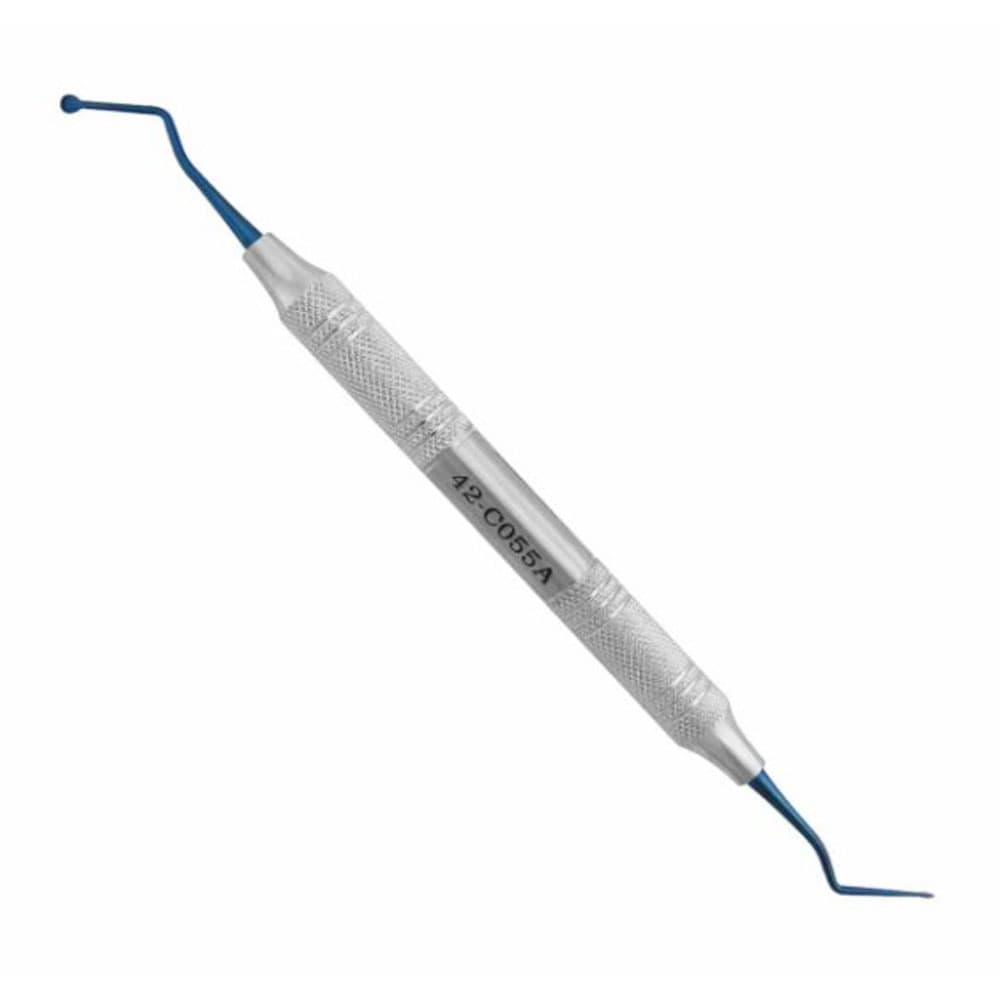ProDent USA #1 Yardley Cord Packer with Blue Titanium Tips, Serrated - ProDent USA #1 Yardley Cord Packer with Blue Titanium Tips. Serrated - Image 1