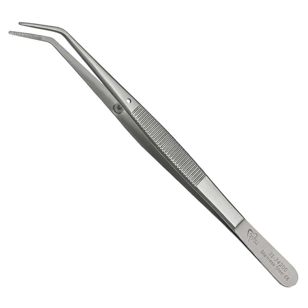 ProDent USA #317 College Cotton and Dressing Pliers, 6" Regular Serrated Tips - ProDent USA #317 College Cotton and Dressing Pliers with 6" Regular Serrated - Image 1