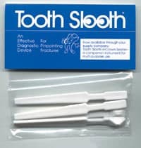 Tooth Slooth Fracture Detector, White, 20/Pack - Tooth Slooth Fracture Detector 20/Pack - Image 1