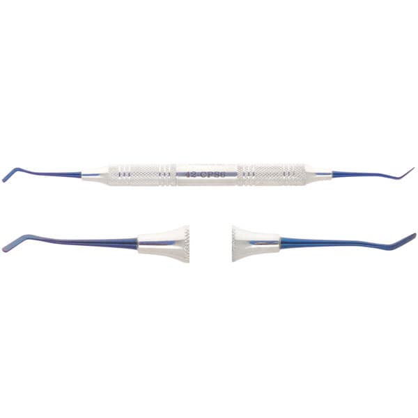 ProDent USA #S6 Gingival Cord Packer, Blue Titanium - ProDent USA #S6 Gingival Cord Packer in Blue Titanium - Image 1
