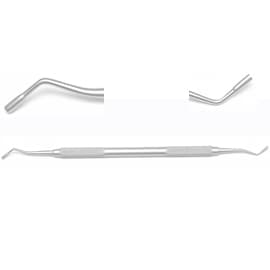 ProDent USA #3 Oregon Amalgam Plugger, Stainless Steel Round Handle - ProDent USA #3 Oregon amalgam plugger with stainless steel round handle - Image 1