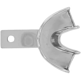 ProDent USA Impression Tray, Stainless Steel, Front/Lower Solid - ProDent USA Impression Tray, Stainless Steel, Front/Lower Solid - Image 1