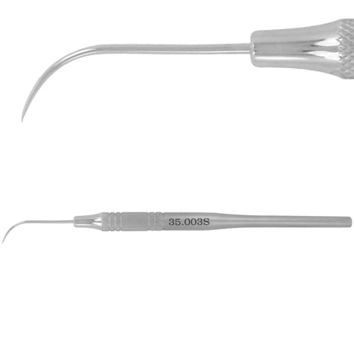ProDent USA #3A Single End Dental Explorer, Stainless Steel Handle - ProDent USA #3A Single End Dental Explorer with a Stainless Steel Handle - Image 1