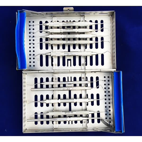 ProDent USA Perio Set with Sterilizing Cassette and Instruments (4/Set) - ProDent USA Perio Set. Includes: - Image 1