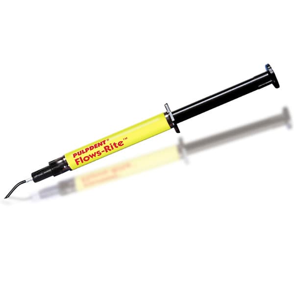 Pulpdent Flows-Rite C3 Shade Multipurpose Flowable Composite, 4 x 1.5g Syringes with 20 Tips - Flows-Rite C3 shade, 4 - 1.5 Gm. Syringes and 20 Tips. Multipurpose Flowable - Image 1