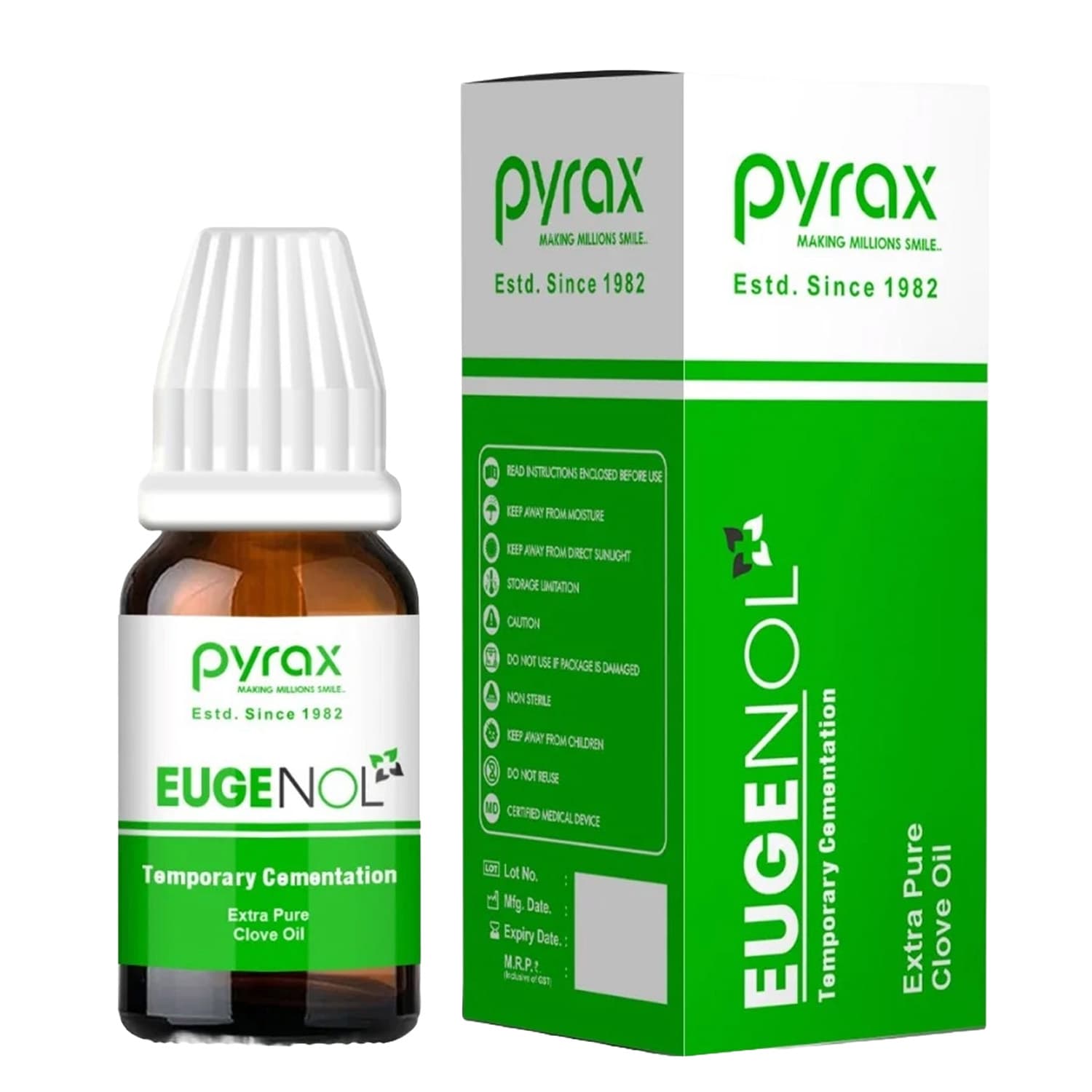 Pyrax Eugenol, 15ml Bottle, 1/Pk - Pyrax Eugenol, 15ml Bottle, 1/Pk - Image 1