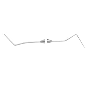 Quala Goldman-Fox/Williams Double-End Probe, Non-Color-Coded, 1/4" Solid Stainless Steel Standard Handle - Quala Goldman-Fox/Williams double end (non-color-coded) probe with 1/4" solid - Image 1