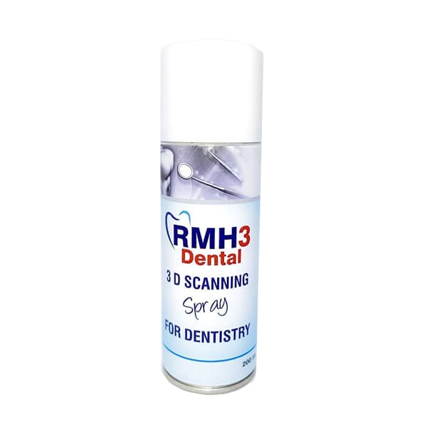 RMH3 Dental 3D Scanning Spray, 200ml Can - RMH3 Dental 3D Scanning Spray 200ml Can. - Image 1