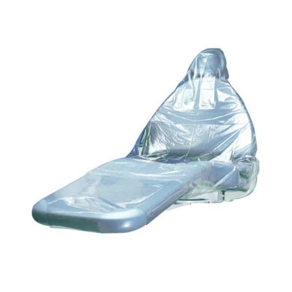 RMH3 Dental Full Chair Cover, Plastic, Clear Sleeves, 29" x 80", Box of 125 - RMH3 Dental Full Chair Cover, Plastic, Clear Sleeves, 29" x 80." Box of 125 - Image 1