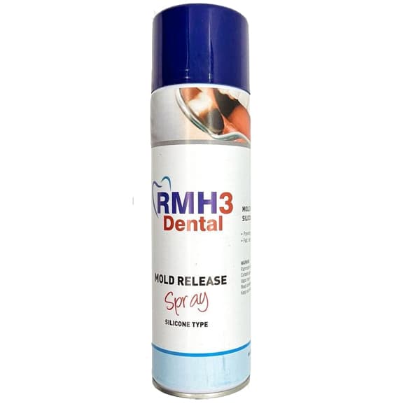RMH3 Dental Silicone Based Mold Release Spray, 500ml Can - RMH3 Dental Silicone Based Mold Release Spray 500ml Can. Suitable - Image 1