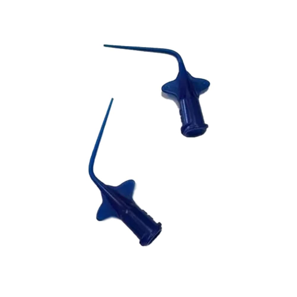 RMH3 Dental Disposable Endo Curved Applicator Tips, Blue, 25/Pk - RMH3 Dental Disposable Endo Curved Applicator Tips, Blue, 25/Pk - Image 1