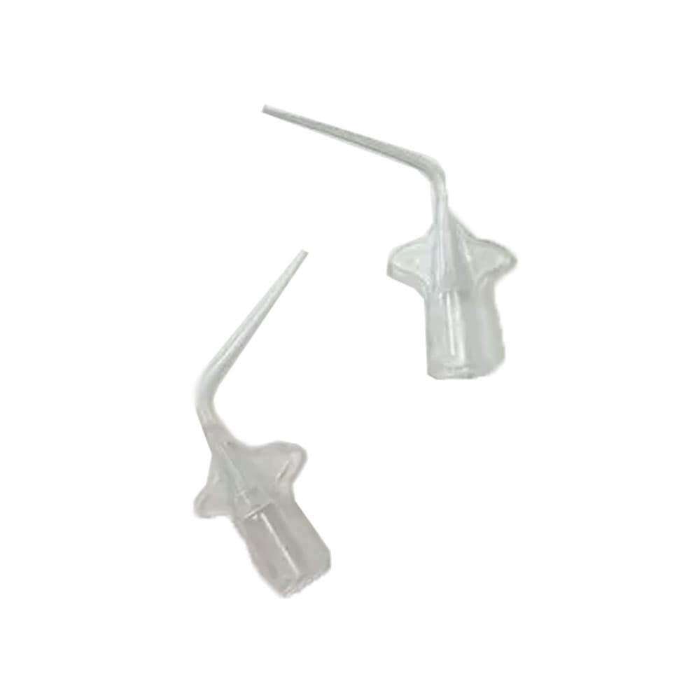RMH3 Dental Disposable Endo Curved Applicator Tips, Clear, 25/Pk, Luer Lock - RMH3 Dental Disposable Endo Curved Applicator Tips, Clear, 25/Pk - Image 1