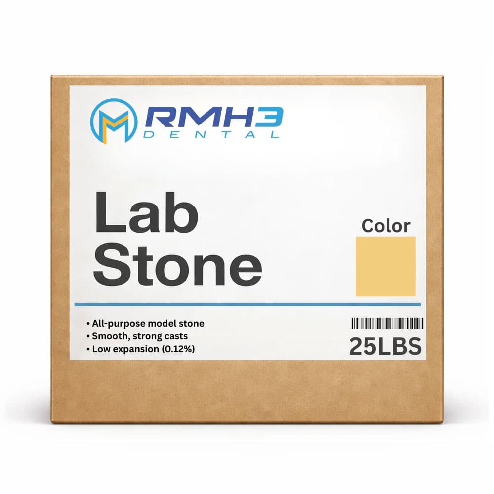 RMH3 Dental Yellow All-Purpose Model Stone, Regular Set, 25 lb, 1/Pk - RMH3 Dental Yellow All-Purpose Model Stone, Regular Set, 25Lb., 1/Pk - Image 1