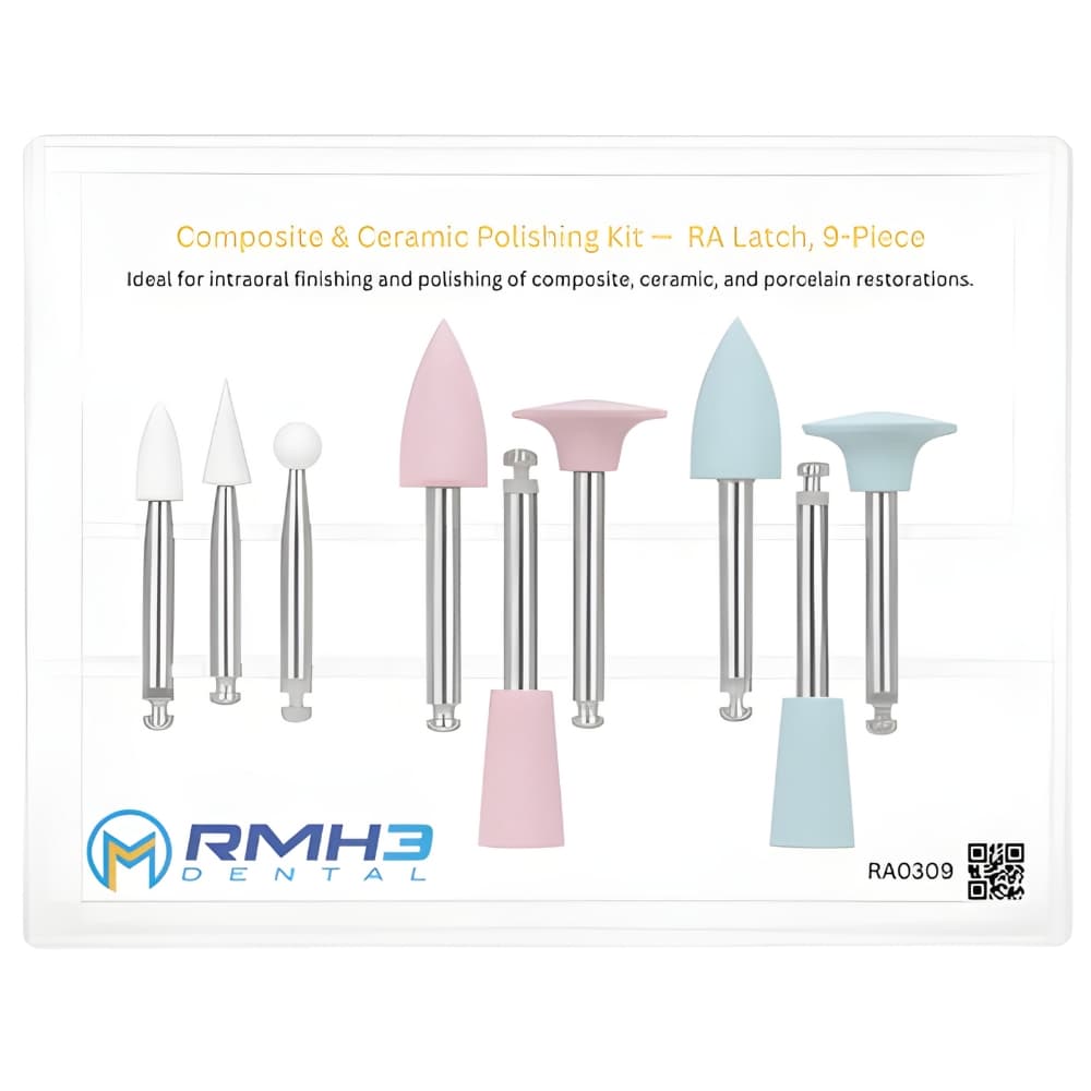 RMH3 Dental 9-Piece Composite Polishing Kit, 1/Pk - RMH3 Dental 9-Piece Composite Polishing Kit, 1/Pk - Image 1