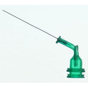 RMH3 Dental Bent Irrigation Needle Tips, 30ga, 21 mm, Teal, 20/Pk - RMH3 Dental Bent Irrigation Needle Tips, 30ga, 21 mm, Teal, 20/Pk - Image 1