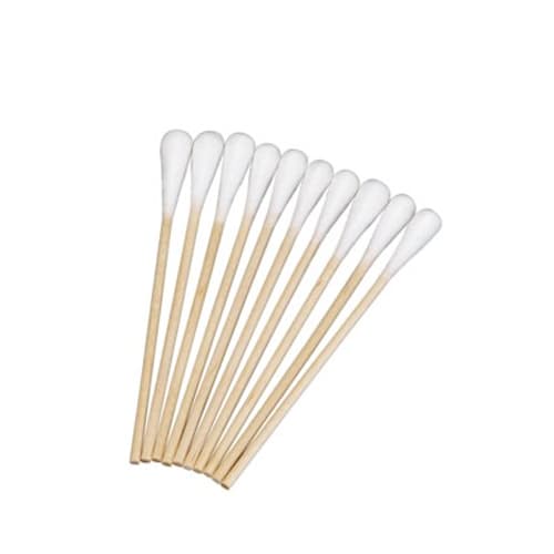Safe-Dent 3" Cotton Tip Applicators, Non-Sterile, Wood Shaft, 10000/Box - Safe-Dent 3" Cotton Tip Applicators 10000/Box. Non-Sterile, Wood shaft - Image 1
