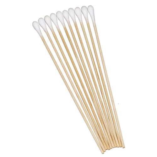 Safe-Dent 6" Cotton Tip Applicators, Non-Sterile, Wood Shaft, 10000/Box (10 x 1000/Bag) - Safe-Dent 6" Cotton Tip Applicators 10000/Box. Non-Sterile, Wood shaft - Image 1