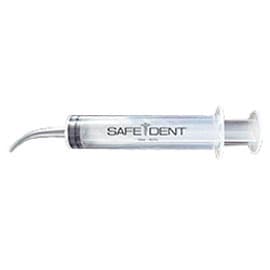 Safe-Dent Disposable 12ml Utility Syringe, Curved, Ungraduated, 50/Bag - Safe-Dent Disposable 12ml Utility Syringe Curved, Ungraduated 50/Bag. Ideal - Image 1