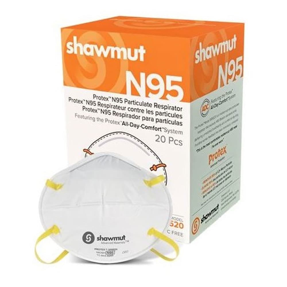 Protex N95 Particulate Respirator, Medium/Large, 20/Box - Protex N95 Particulate Respirator, Medium/Large, 20/Box - Image 1