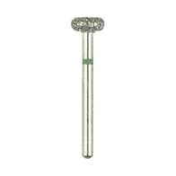 Shofu Robot Diamonds FG #895 Medium Grit, Wheel (Round End) Shaped Diamond Bur, 6/Pkg - Robot Diamonds FG #895 Medium Grit, Wheel (Round End) shaped Diamond Bur - Image 1