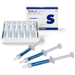 ProEtch 37% Phosphoric Acid Dentin and Enamel Etching Gel, 24 Syringes of 1.2 mL, Silmet - ProEtch 37% Phosphoric Acid Dentin and Enamel Etching Gel, 24 Pack: 24 - 1.2 mL - Image 1