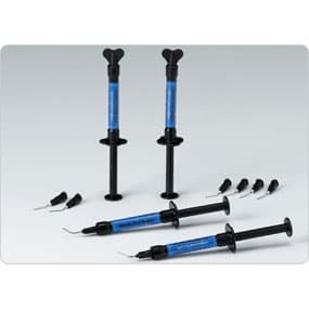 Spident Block-Out Resin, Light-Curing, Low Viscosity, Blue Pigment, 4 x 2 g Syringes with Tips - Block-Out Resin Light-Curing Block-Out Resin. Low viscosity. Blue pigment - Image 1