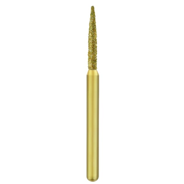 TriRockDental Zirconia Cutting Diamond FG #862-012 Medium Grit, 10/Pk - TriRockDental Zirconia Diamond FG #862-012 Medium, Fame 10/Pk - Image 1