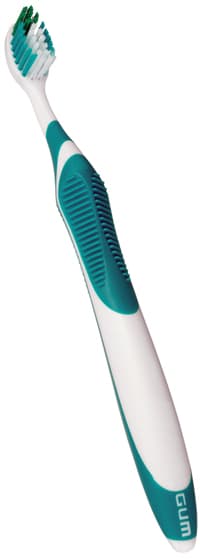 Sunstar Technique Toothbrush, Ultrasoft Youth, Quad-Grip Handle, Dome-Trim Bristles, #221P, Box of 12 - Technique Toothbrush, Ergonomically Designed Quad-Grip Handle with Dome-trim - Image 1