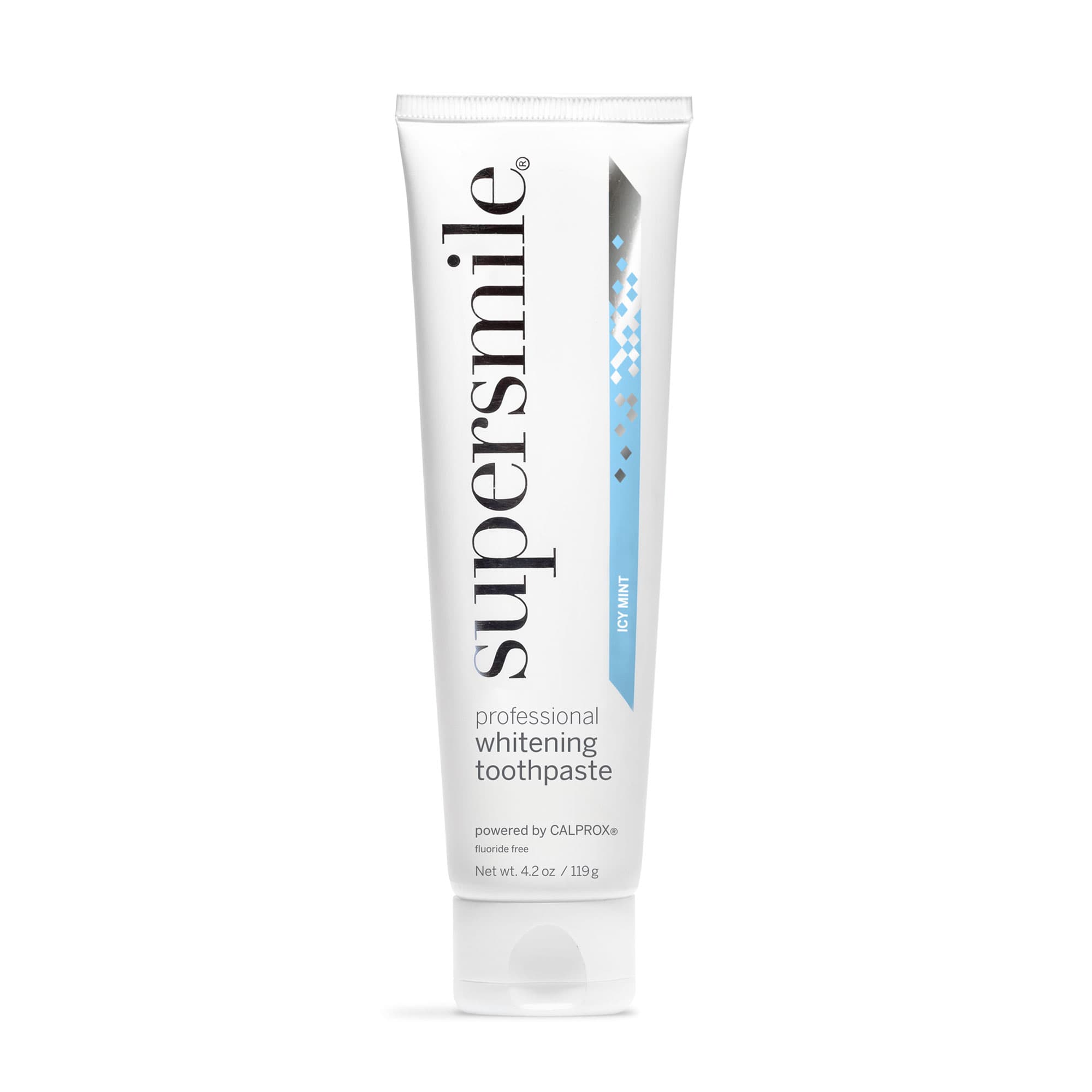 SuperSmile Fluoride-Free Professional Whitening Toothpaste, Icy Mint, 4.2 oz Tube, 1/Pk - SuperSmile Fluoride-Free Professional Whitening Toothpaste, 4.2Oz. Tube, Icy Mint, 1/Pk - Image 1