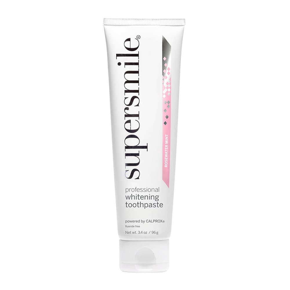SuperSmile Fluoride-Free Professional Whitening Toothpaste, Rosewater Mint, 3.4 oz Tube, 1/Pk - SuperSmile Fluoride-Free Professional Whitening Toothpaste, 3.4Oz. Tube, Rosewater Mint, 1/Pk - Image 1