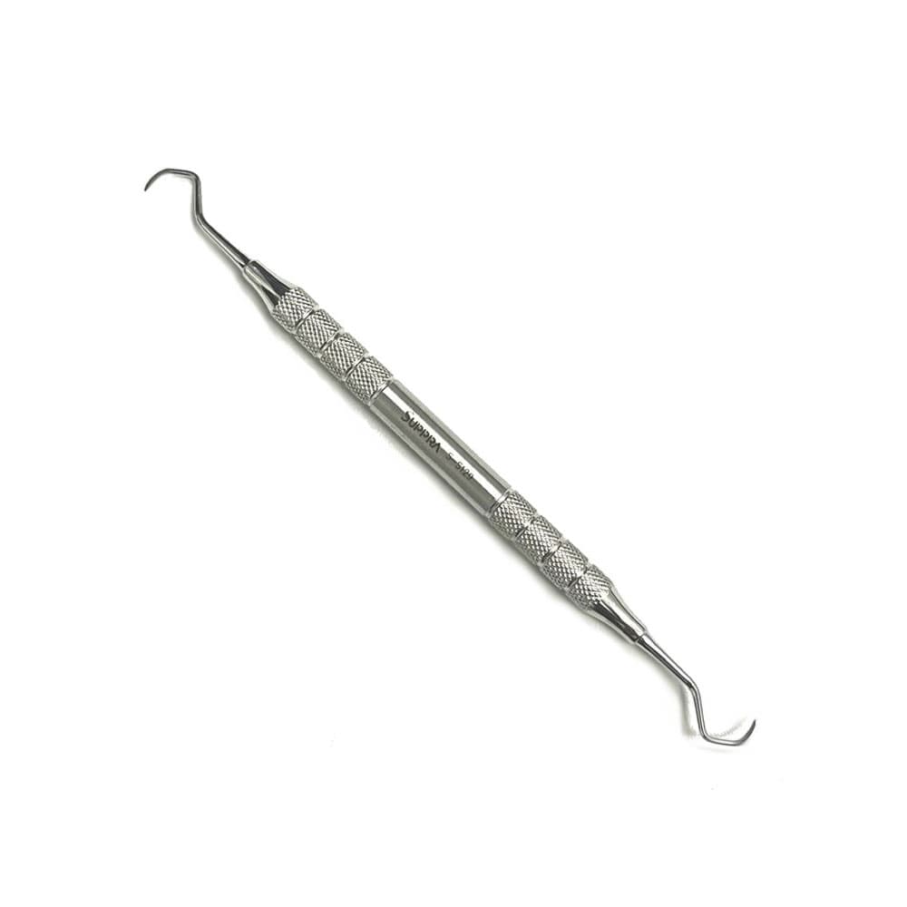 SUPPRA Double-Ended 129 Series Hygienist Posterior Scaler, 5/16" Stainless Steel Handle, 1/Pk - SUPPRA Double-Ended 129 Series Hygienist Posterior Scaler, 5/16" Stainless Steel Handle, 1/Pk - Image 1