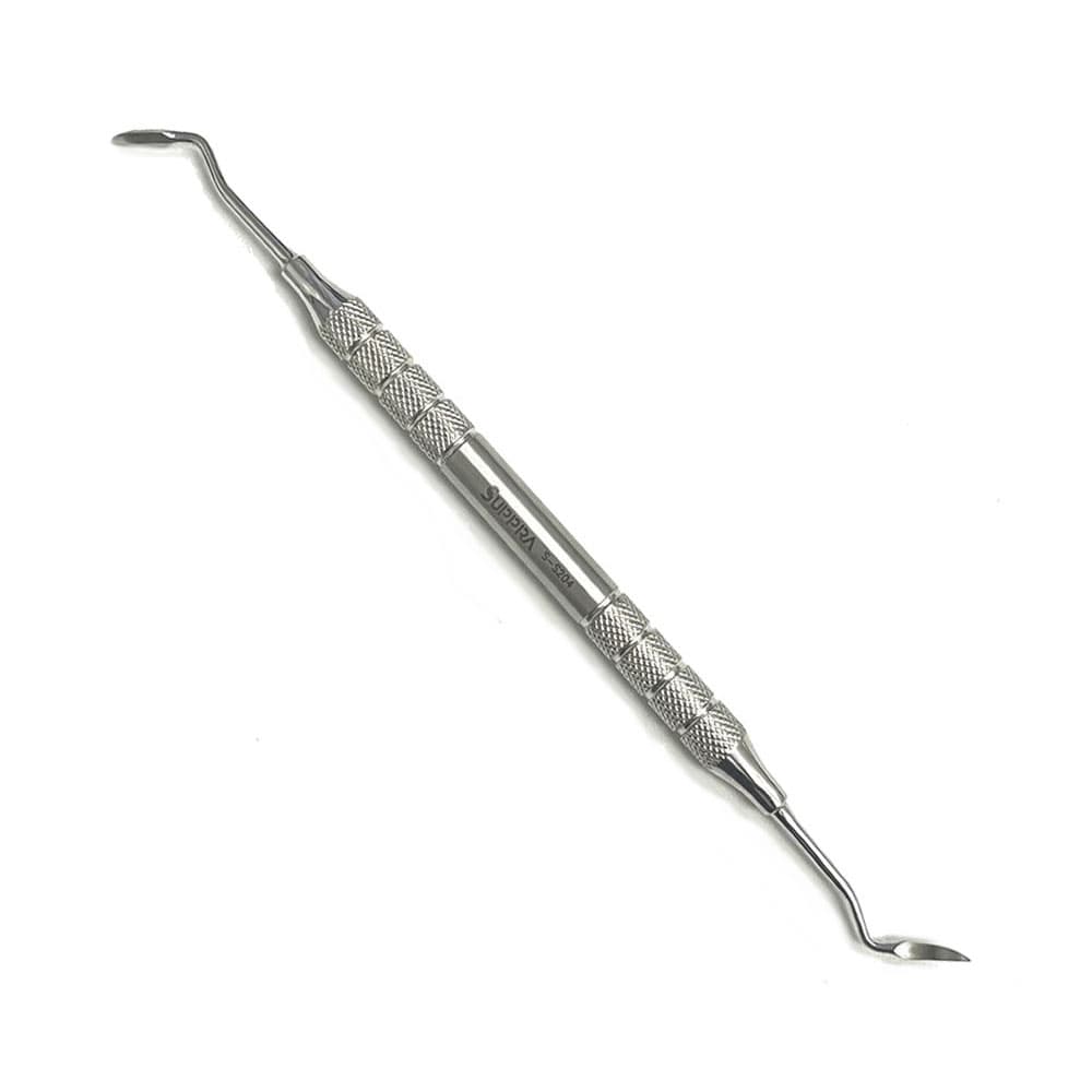 SUPPRA Double-ended 204 Series Hygienist Scaler, Curved Sickle, 5/16" Stainless Steel Handle, 1/Pk - SUPPRA Double-ended 204 Series Hygienist Scaler, 5/16" Stainless Steel Handle, 1/Pk - Image 1