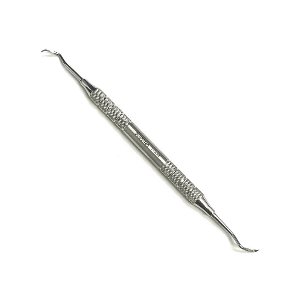 SUPPRA Double-Ended #4 Crane-Kaplan Scaler, 5/16" Stainless Steel Handle, 1/Pk - SUPPRA Double-Ended #4 Crane-Kaplan Scaler, 5/16" Stainless Steel Handle, 1/Pk - Image 1