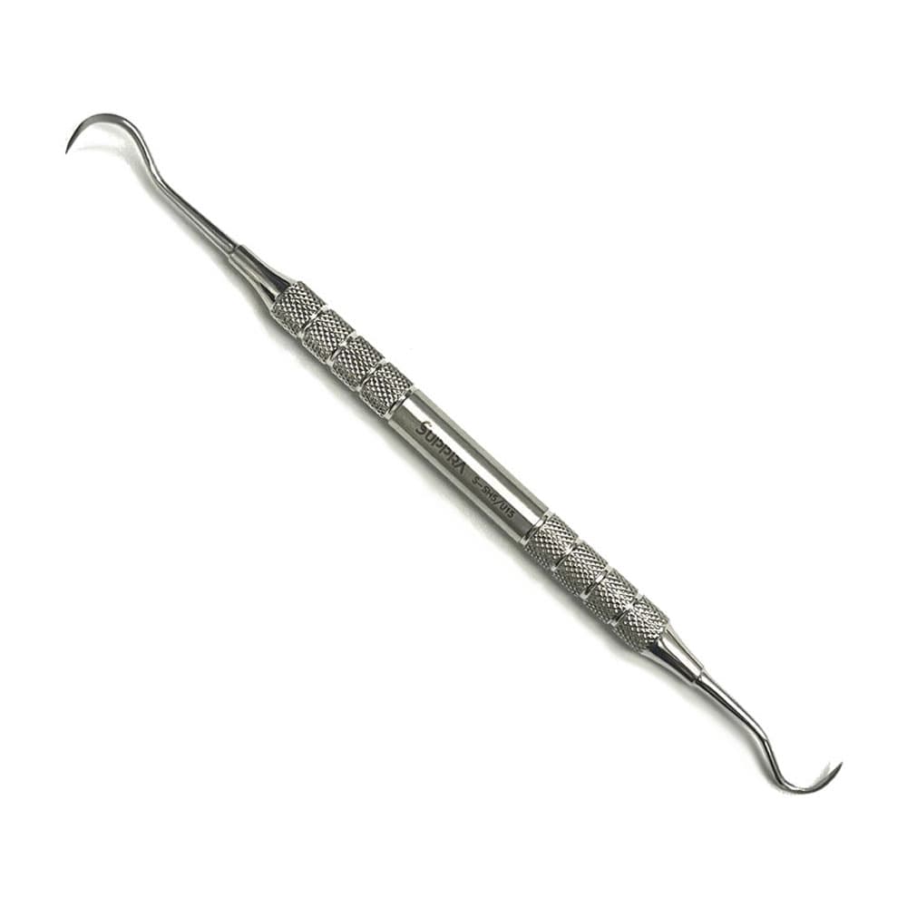 SUPPRA Double-Ended Hygenist & Towner Scaler, 5/16" Stainless Steel Handle, 1/Pk - SUPPRA Double-Ended Hygenist & Towner Scaler, 5/16" Stainless Steel Handle, 1/Pk - Image 1