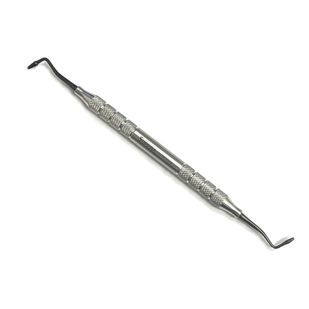 SUPPRA Small/Medium Double End Posterior Composite Placement Instrument, 6S Satin Steel Handle, 1/Pk - SUPPRA Small/Medium Double End Posterior Composite Placement Instrument, 6S Satin Steel Handle, 1/Pk - Image 1