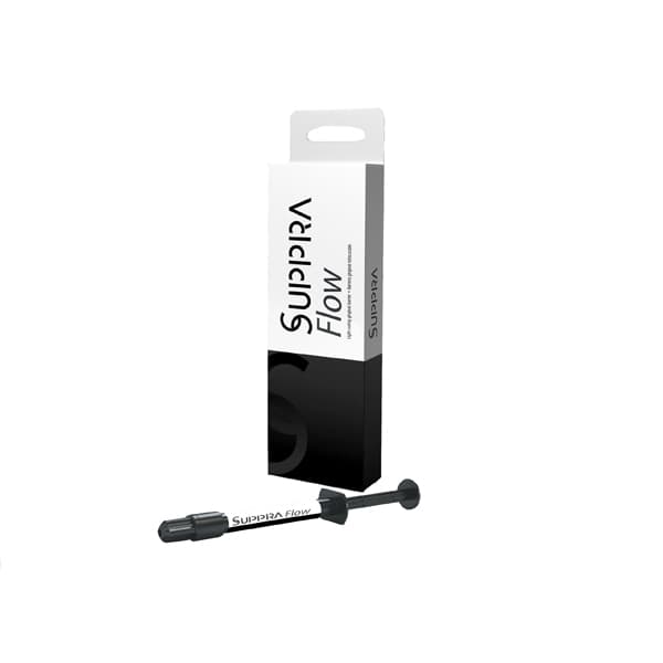 SUPPRA Flow Light-cure Flowable Resin Composite, A3, 2g Syringe with 5 Applicator Tips - SUPPRA Flow Light-cure Flowable Resin Composite, A3, 2g Syringe and 5 Applicator Tips - Image 1
