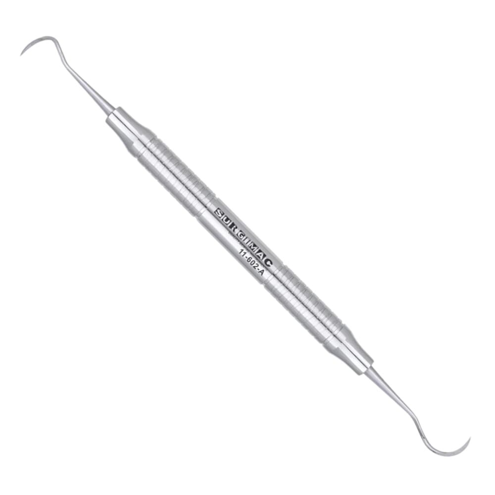Surgimac Air Series #2 Nevi Posterior Double-Ended Stainless Steel Scaler, 1/Pk - Air Series #2 Nevi Posterior Double-Ended Stainless Steel Scaler, 1/Pk - Image 1