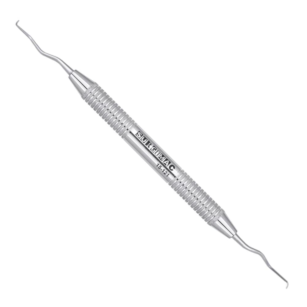 Surgimac Air Series Double-Ended Stainless Steel #1/2 Mini Gracey Curette, 1/Pk - Air Series Double-Ended Stainless Steel #1/2 Mini Gracey Curette, 1/Pk - Image 1