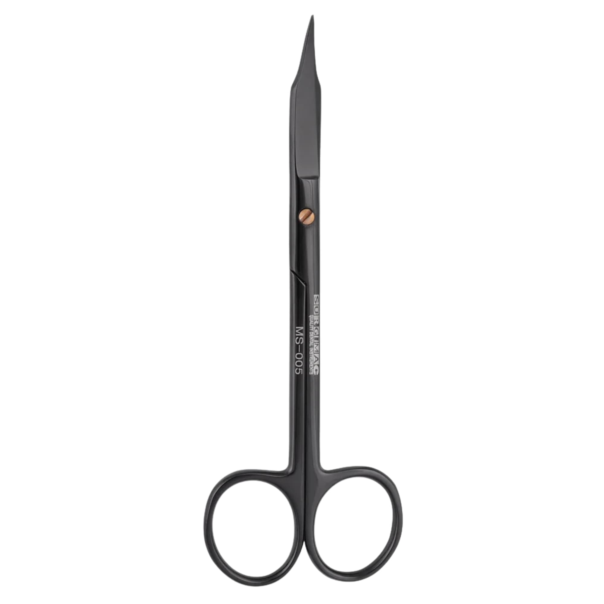 Air Series Stainless Steel 13.5cm Goldman Fox Scissors, Curved, Black (TiN) Coating, Super-Cut, 1/Pk - Air Series Stainless Steel 13.5cm Goldman Fox Scissors, Curved, Black (TiN) Coating, Super-Cut, 1/Pk - Image 1