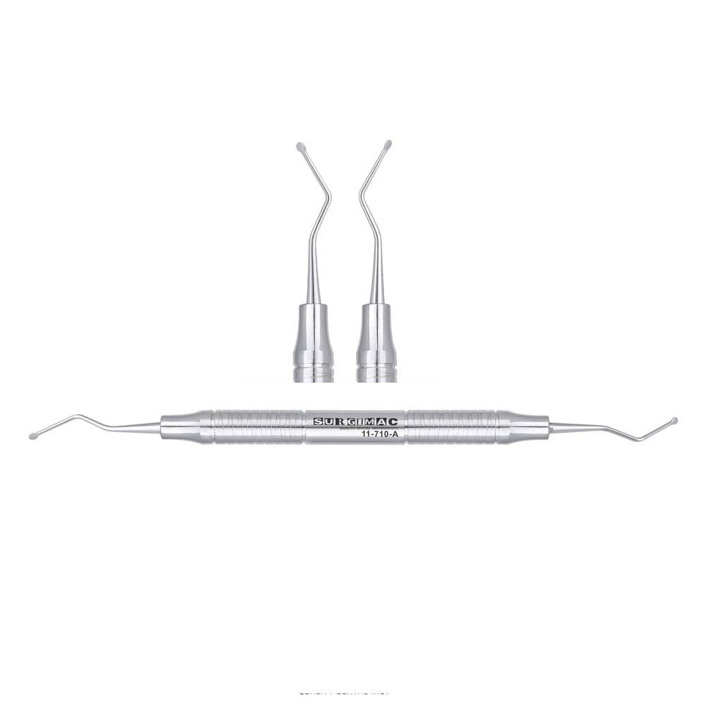 Air Series Stainless Steel Double-Ended #1 Yardley Cord Packer, Serrated, 1/Pk - Air Series Stainless Steel Double-Ended #1 Yardley Cord Packer, Serrated, 1/Pk - Image 1