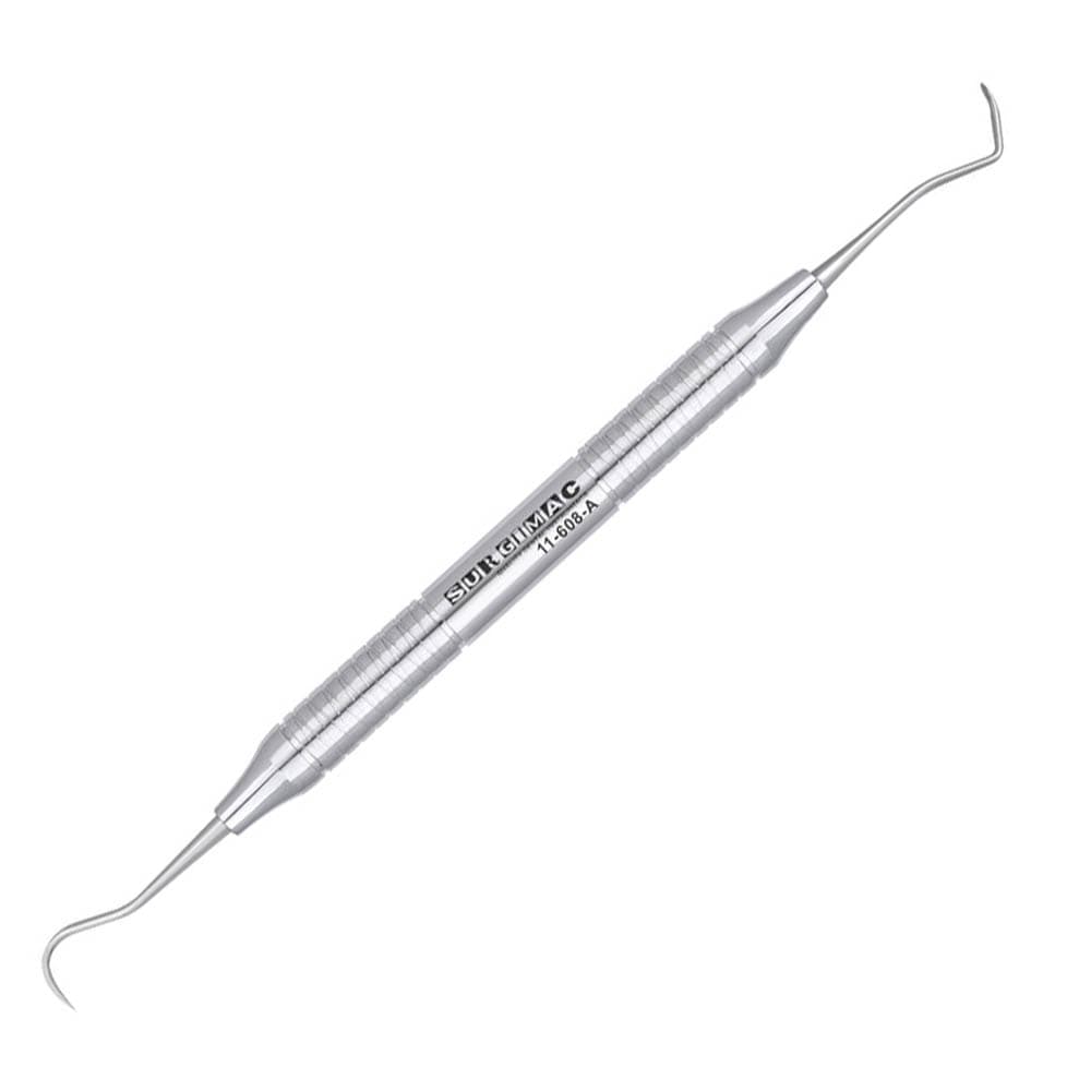 Surgimac Air Series Double-Ended Stainless Steel #5 Nevi Posterior Scaler, 1/Pk - Air Series Double-Ended Stainless Steel #5 Nevi Posterior Scaler,1/Pk - Image 1