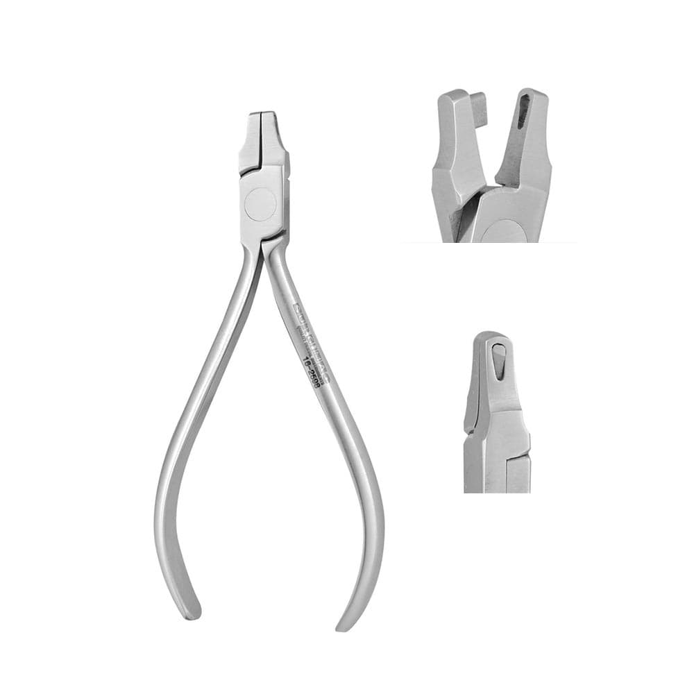 Air Series Straight Bracket Removing Pliers, Stainless Steel, 1/Pk - Air Series Straight Bracket Removing Pliers, Stainless Steel, 1/Pk - Image 1