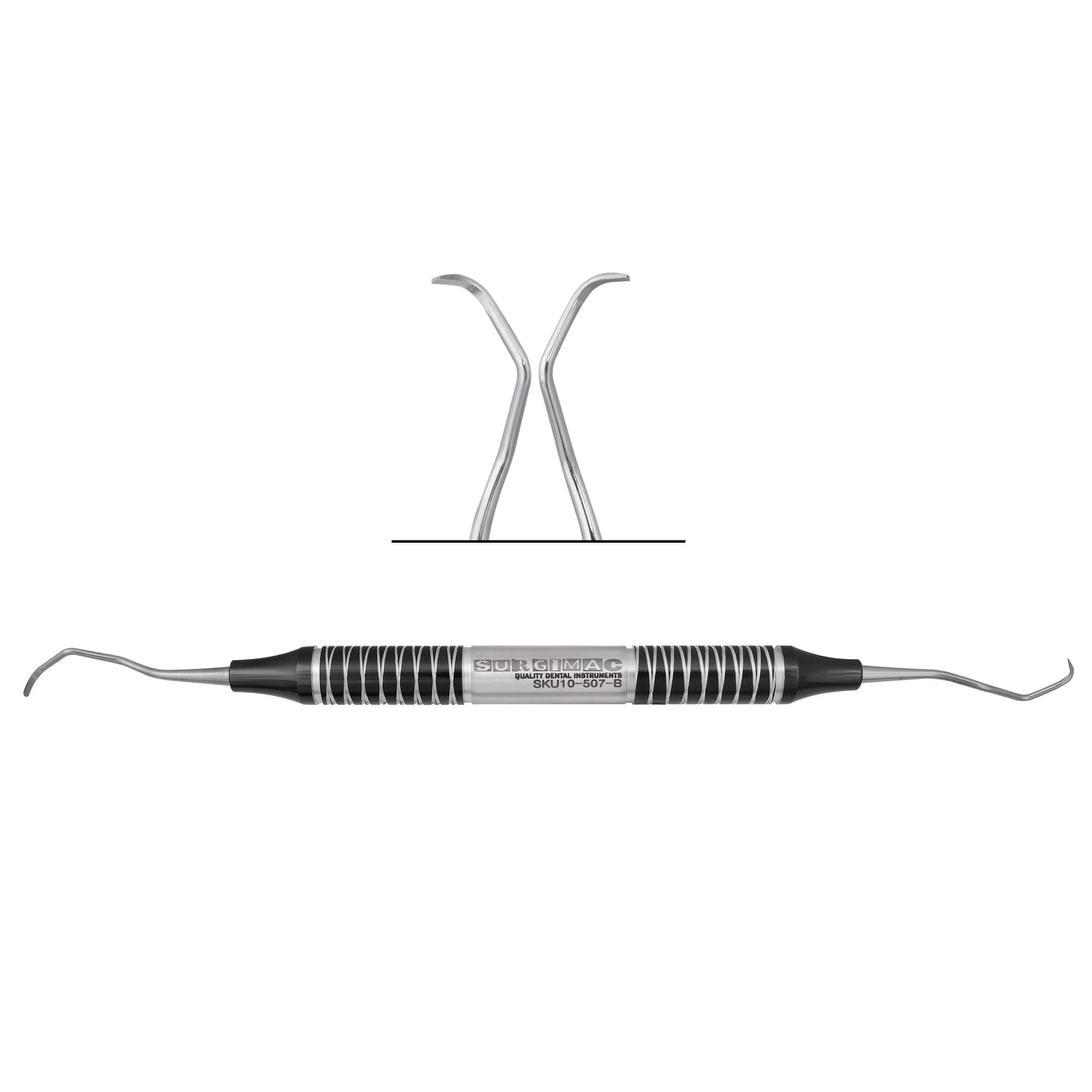 Surgimac Air Series #13/14 Gracey Curette, Double-Ended, Stainless Steel, 1/Pk - Air Series #13/14 Gracey Curette, Double-Ended, Stainless Steel, 1/Pk - Image 1