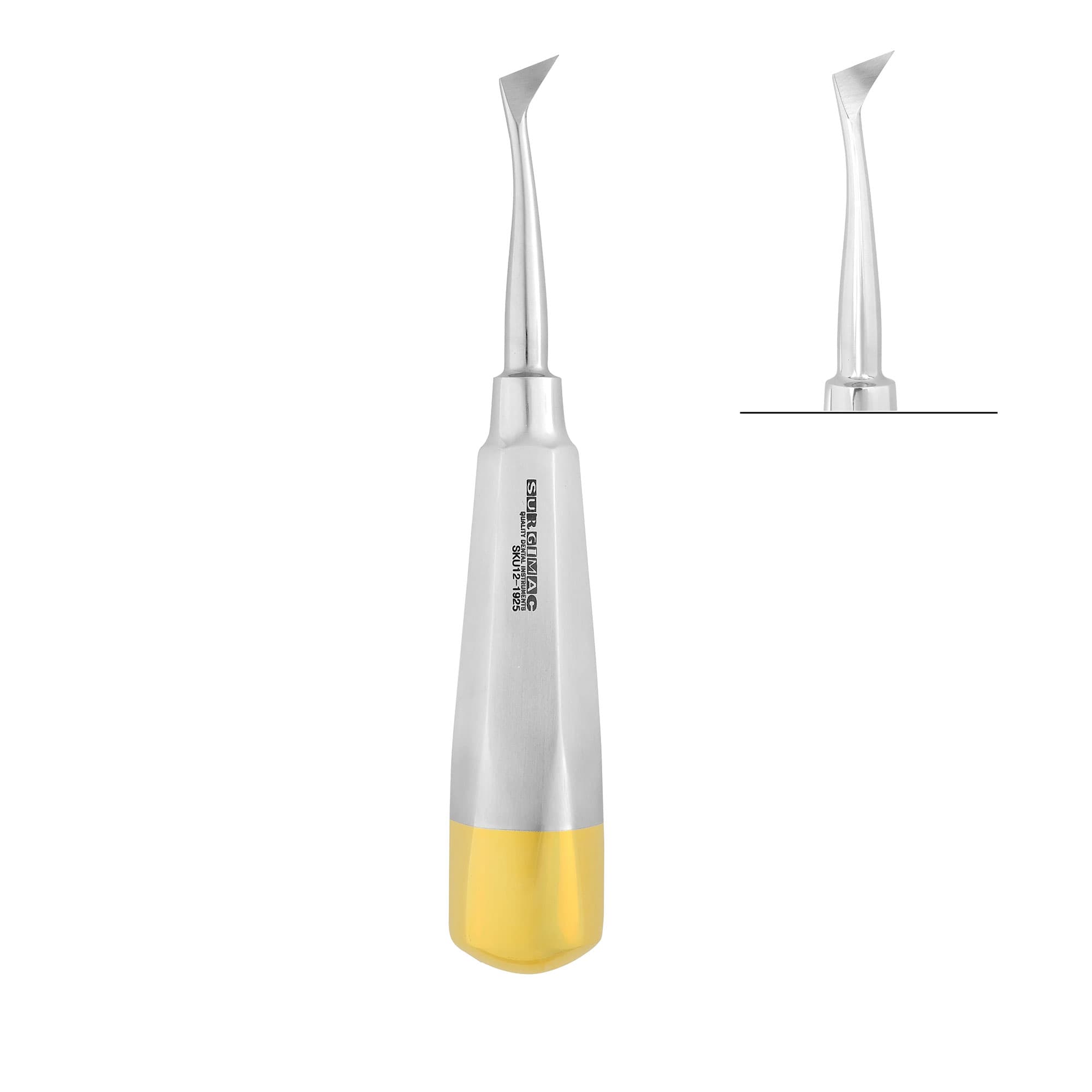Air Series #25 Medium Cryer Elevator, Right - Gold, Stainless Steel, 1/Pk - Air Series #25 Medium Cryer Elevator, Right - Gold, Stainless Steel, 1/Pk - Image 1